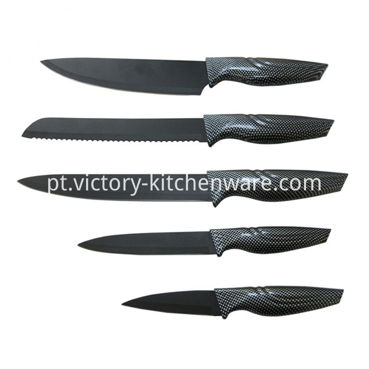faca de lâmina revestida coated blade knife